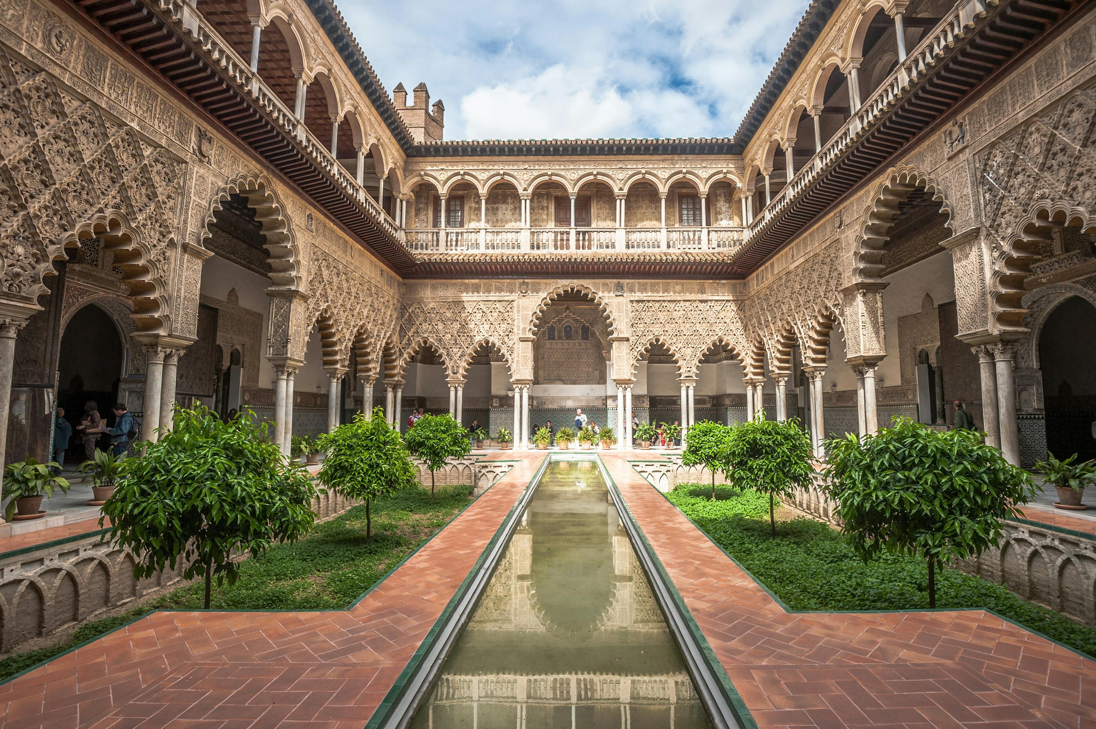 Führung und Tickets ohne Anstehen für den Alcázar und die Kathedrale von Sevilla