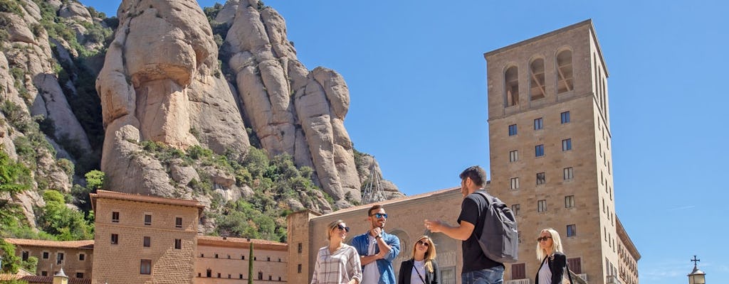 Tour del monastero di Montserrat con pranzo in fattoria da Barcellona
