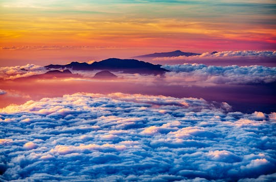 Excursion privée d'une journée sur terre et mer à Haleakala Sunset