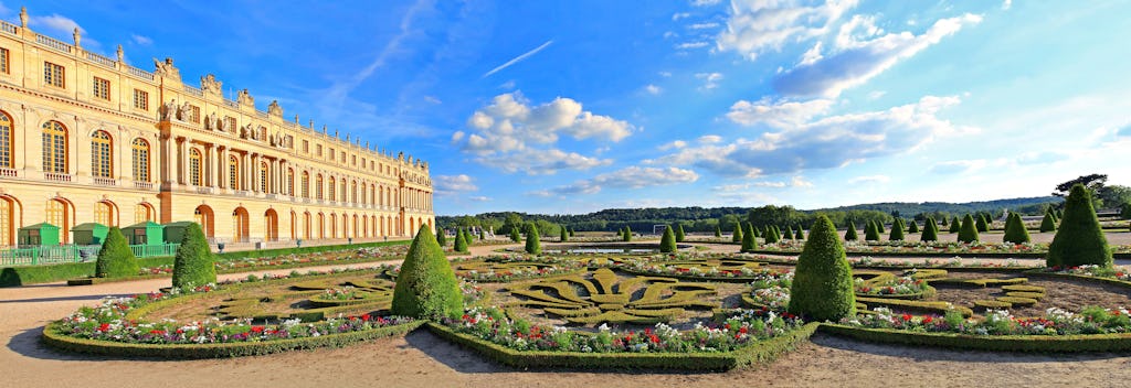 Tickets voor het kasteel van Versailles met audiogids en optionele toegang tot de tuinen en het Domein van Trianon
