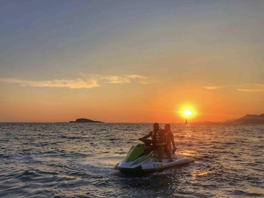 Noleggio moto d'acqua al tramonto a Spalato