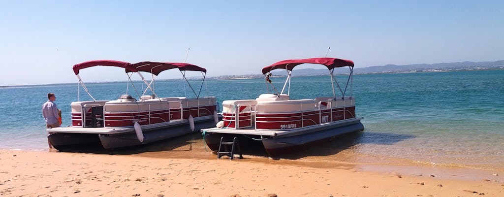 Tour guidato in catamarano di Ria Formosa e delle Isole Faroe da Faro