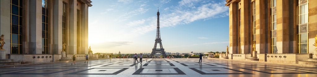 trocadero depuis la tour eiffel