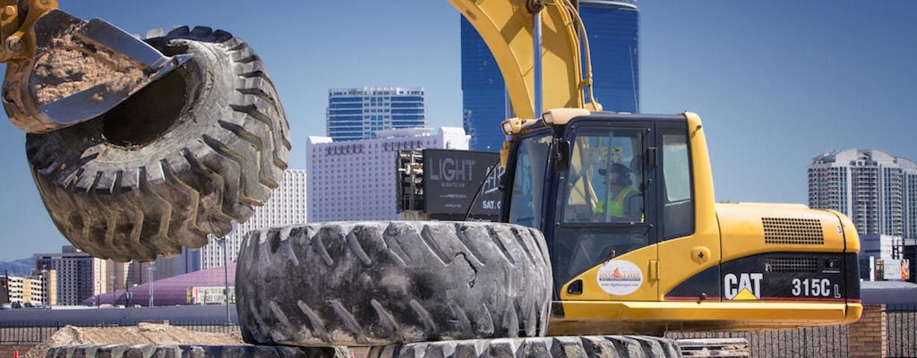 Big Dig Excavator experience in Las Vegas