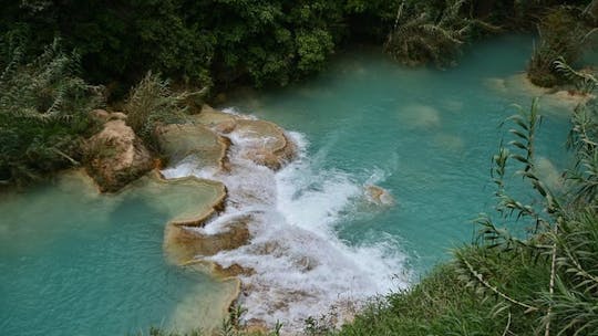 Visita guiada a las cascadas El Chiflon y al Parque Nacional Lagos de Montebello desde San Cristóbal de las Casas