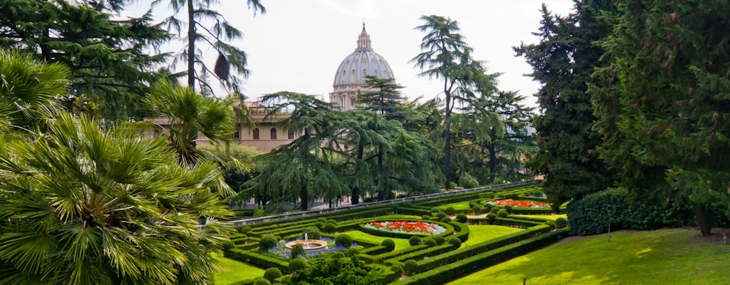 Bustour durch die Vatikanischen Gärten, die Vatikanischen Museen und die Sixtinische Kapelle