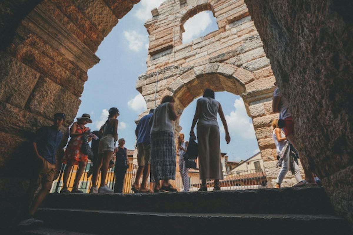 Tour guidato di Verona con biglietto d'ingresso per l'Arena