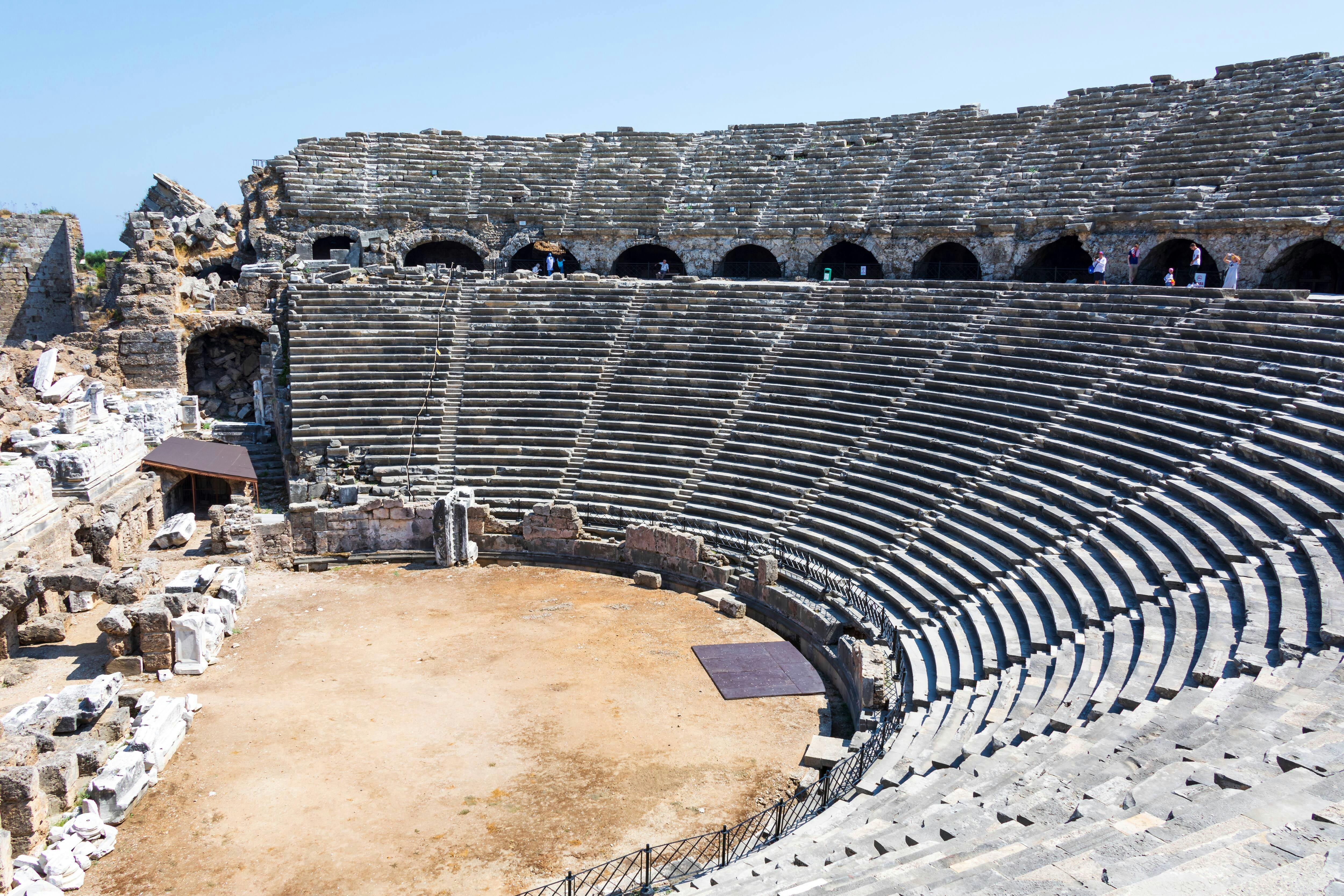 Side Ancient City Highlights Tour with Temple of Apollo