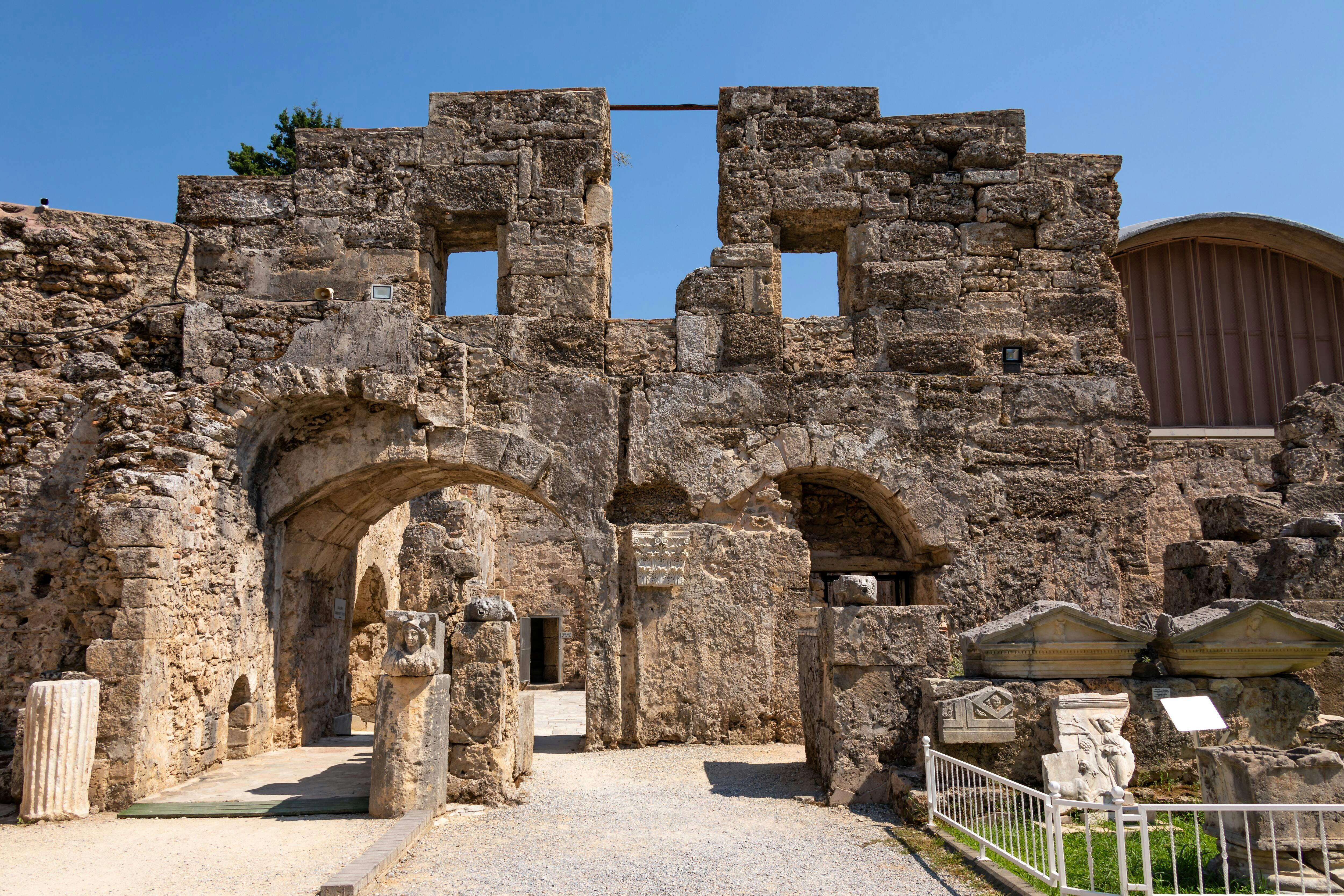 Side Ancient City Highlights Tour with Temple of Apollo
