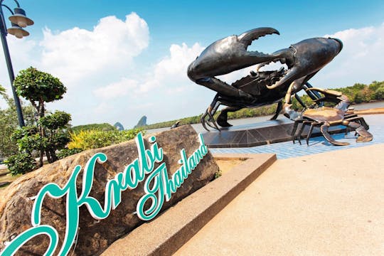 Journée à Krabi avec atelier de batik, le marché de Krabi et la cascade de Huay Tho