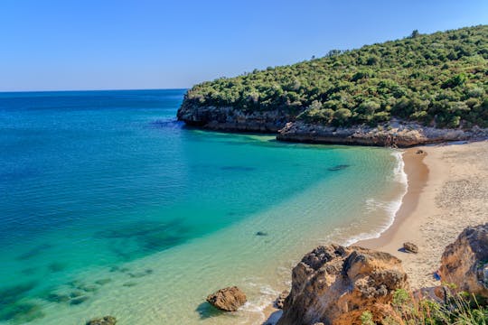 Arrábida snorkeling and trekking guided tour from Lisbon