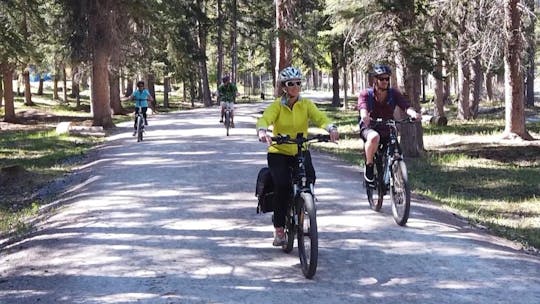 Excursión en bicicleta eléctrica Legacy Trail y Canmore desde Banff