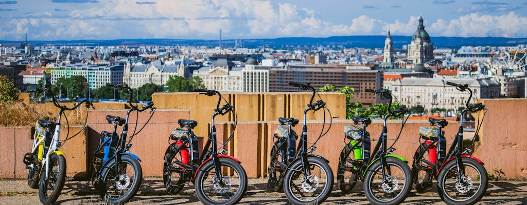 Aluguel de bicicleta elétrica em Budapeste com rotas sugeridas