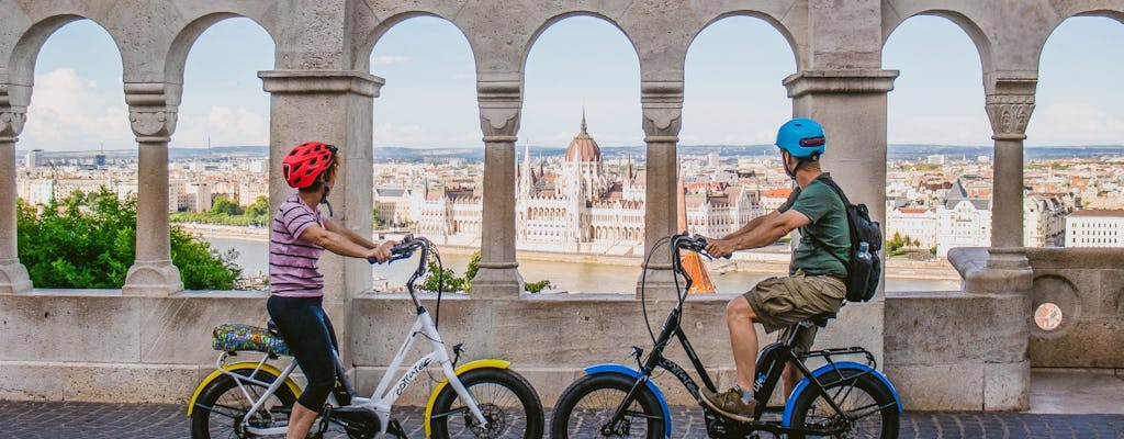 Tour panoramico di Budapest di 3 ore con e-bike premium