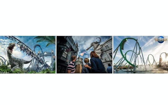 Bilhete Park-to-Park para 2 parques em 1 dia no Universal Orlando Resort