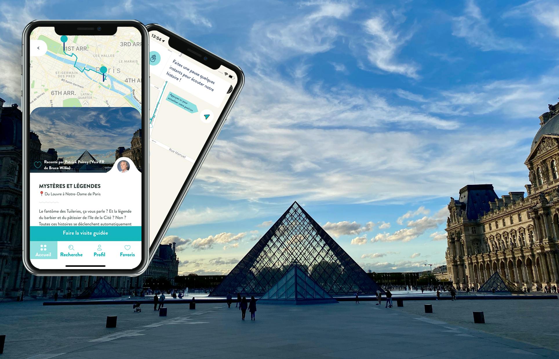 Visite audioguidée le long de la Seine et visite en réalité virtuelle de Notre-Dame