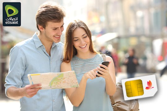 5G-4G Tourist SIM Card for UAE - Abu Dhabi Airport pick up