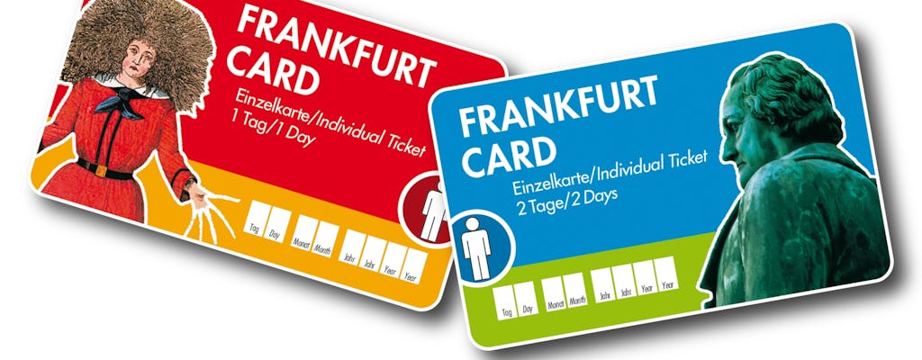 FrankfurtCard 1 o 2 giorni di attrazione e biglietto di trasporto
