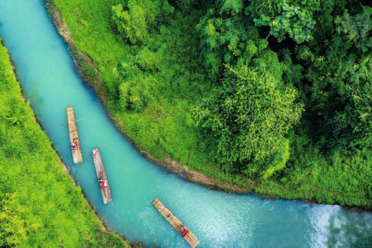 Martha Brae Rafting und Luminous Lagoon Tour mit Abendessen