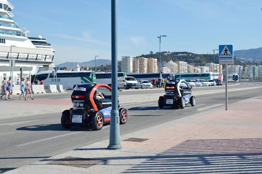 Malaga Electric Car Tour & Guided Walk