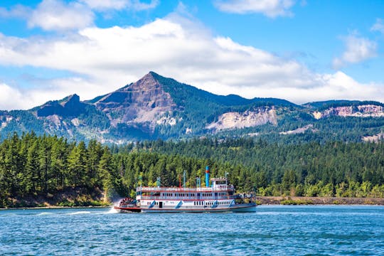 Croisière touristique dans les gorges du fleuve Columbia au départ de Cascade Locks