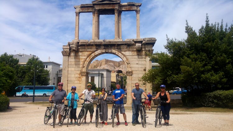 Athens morning bike tour