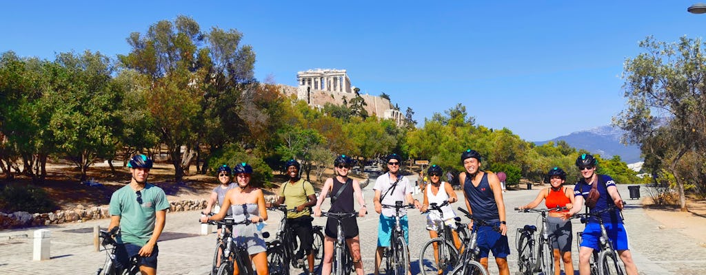 Tour en bicicleta por la mañana por Atenas