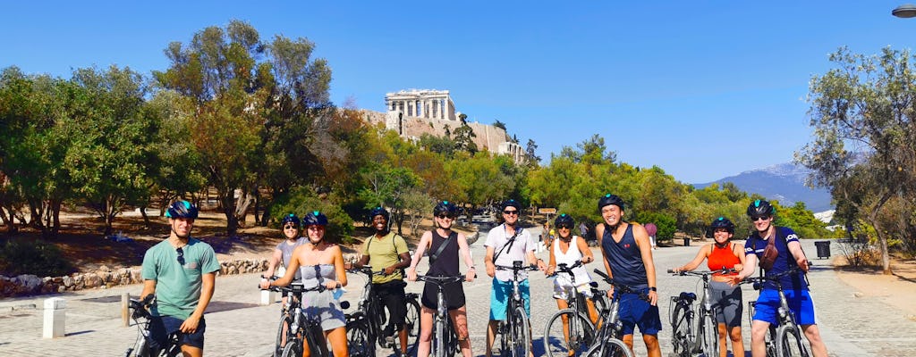 Athens guided bike tour