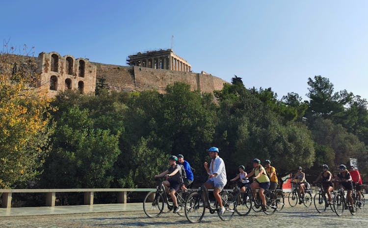 Athens sunset bike tour