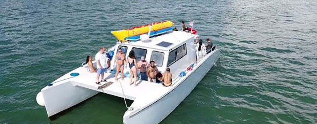 Miami catamaran cruise with jet ski and other water activities