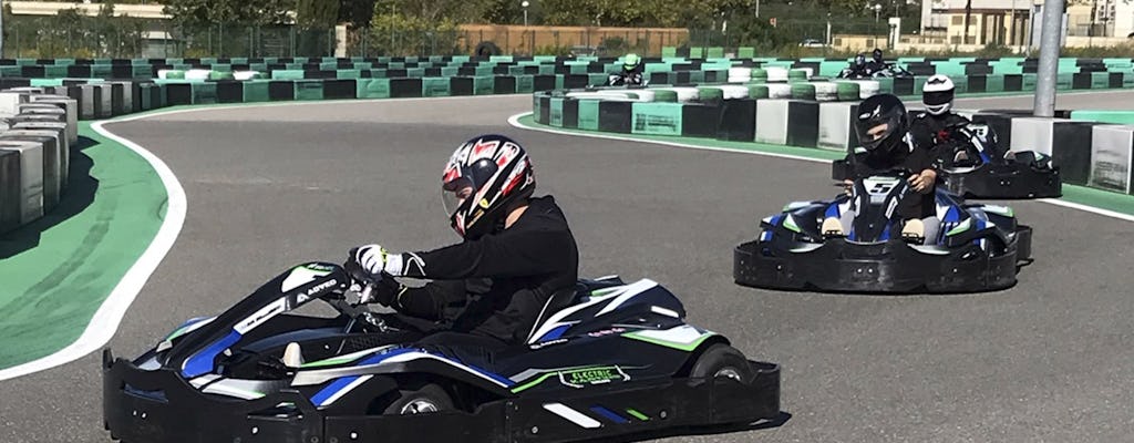 Electric karting Salou with transport