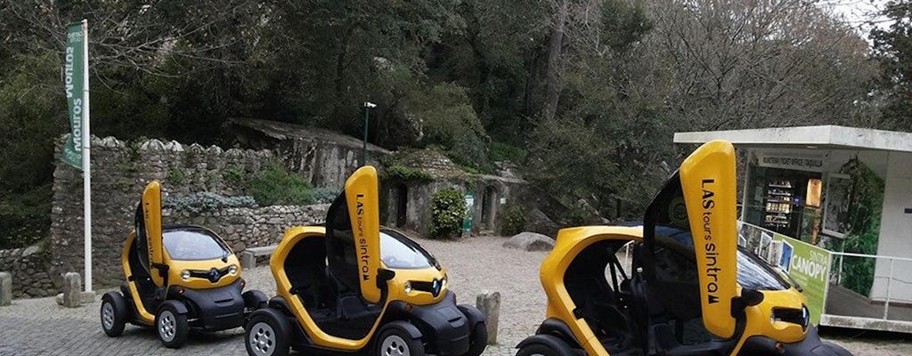 Património inesquecível de Sintra passeio de carro elétrico pela natureza e jardins românticos