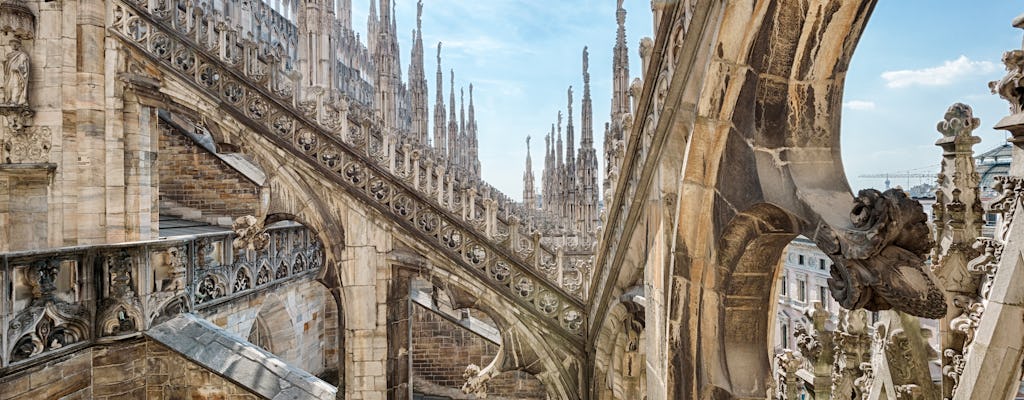 Skip-the-line Milaan Duomo-rondleiding op het dak