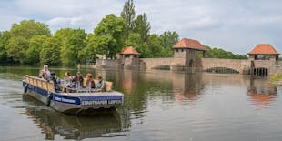 Leipzig city sightseeing cruise by motorboat