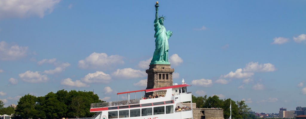 Vrijheidsbeeld express begeleide cruise vanuit Donwontown NYC