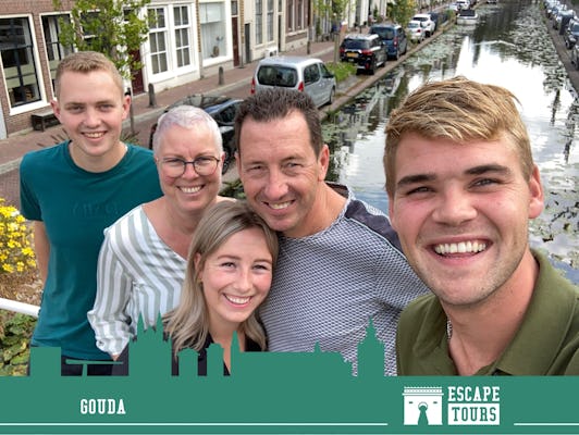 Escape Tour Selbstgeführte, interaktive Stadtherausforderung in Gouda