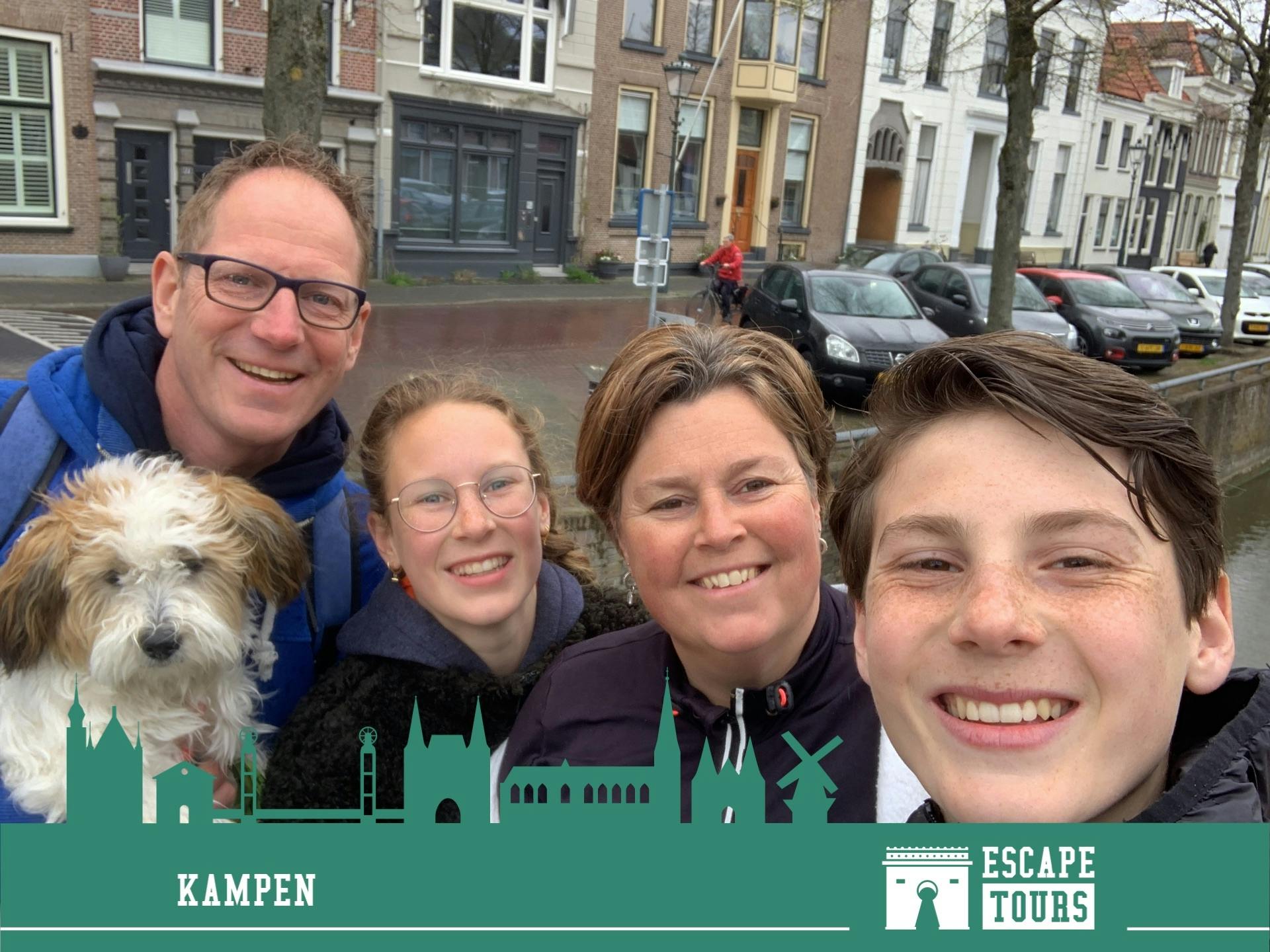 Escape Tour z przewodnikiem, interaktywne wyzwanie miejskie w Kampen
