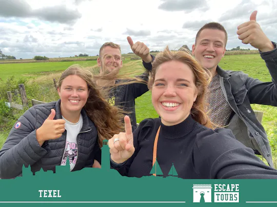 Escape Tour autoguidato, sfida interattiva della città su Texel