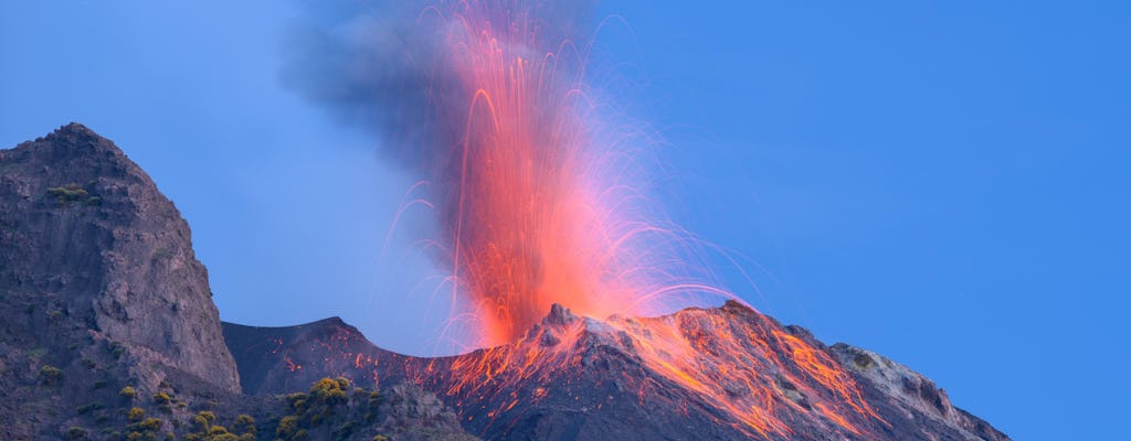 Boat tour of Lipari, Panarea and Stromboli