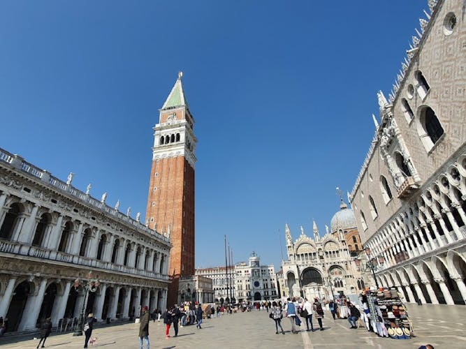 Doge’s palace and St. Mark’s Basilica with priority access and walking tour