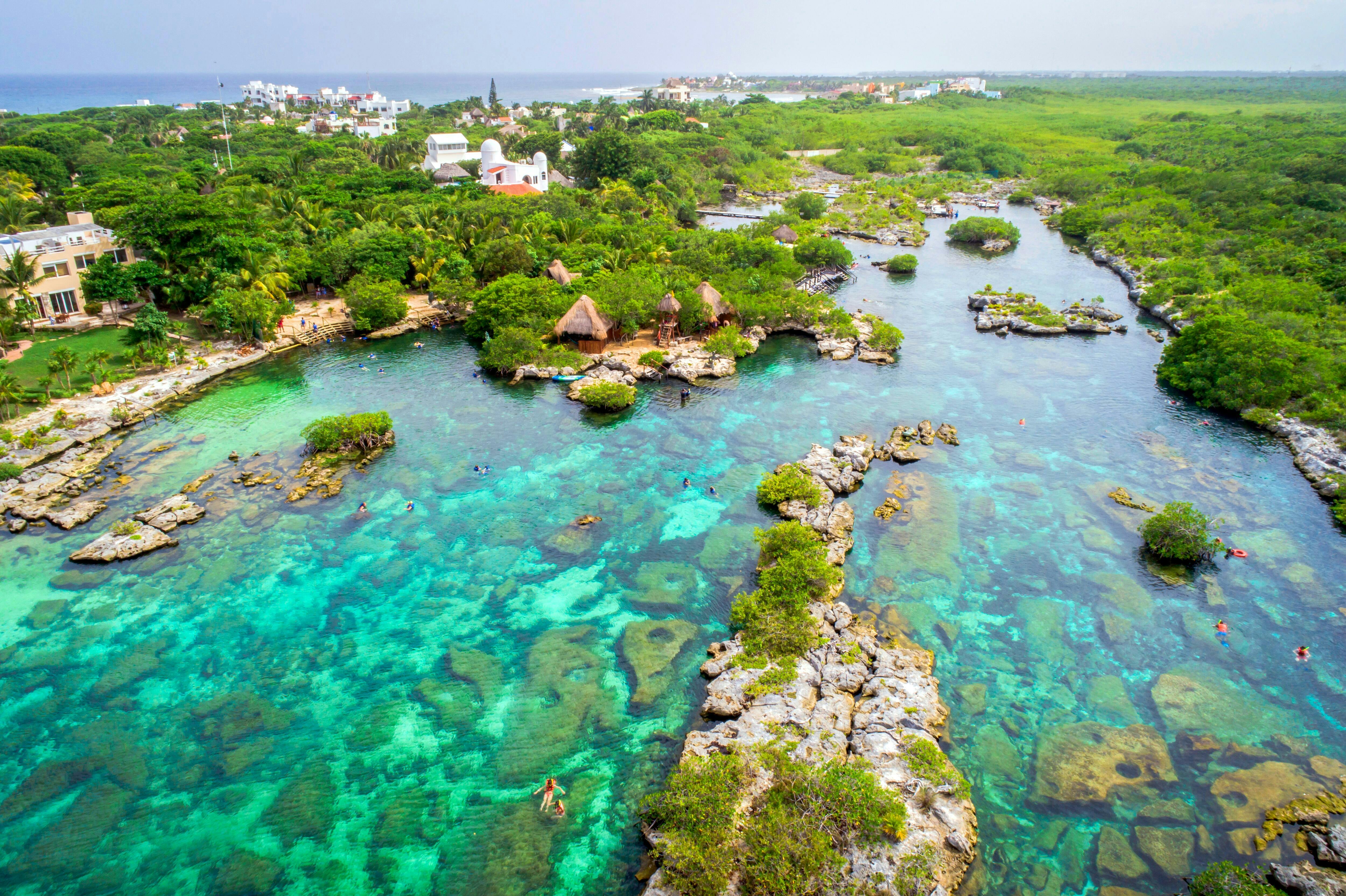 Tulum Tour with Cenote Swim & Yalku Lagoon Snorkelling