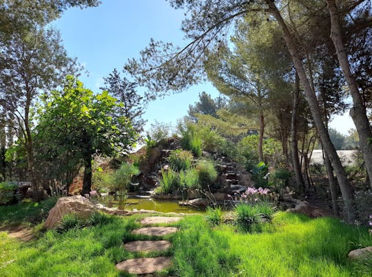 Entrada al Jardín Botánico Biotecnológico de Ibiza