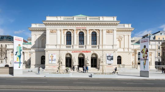 ALBERTINA bilhete de entrada moderno em Viena