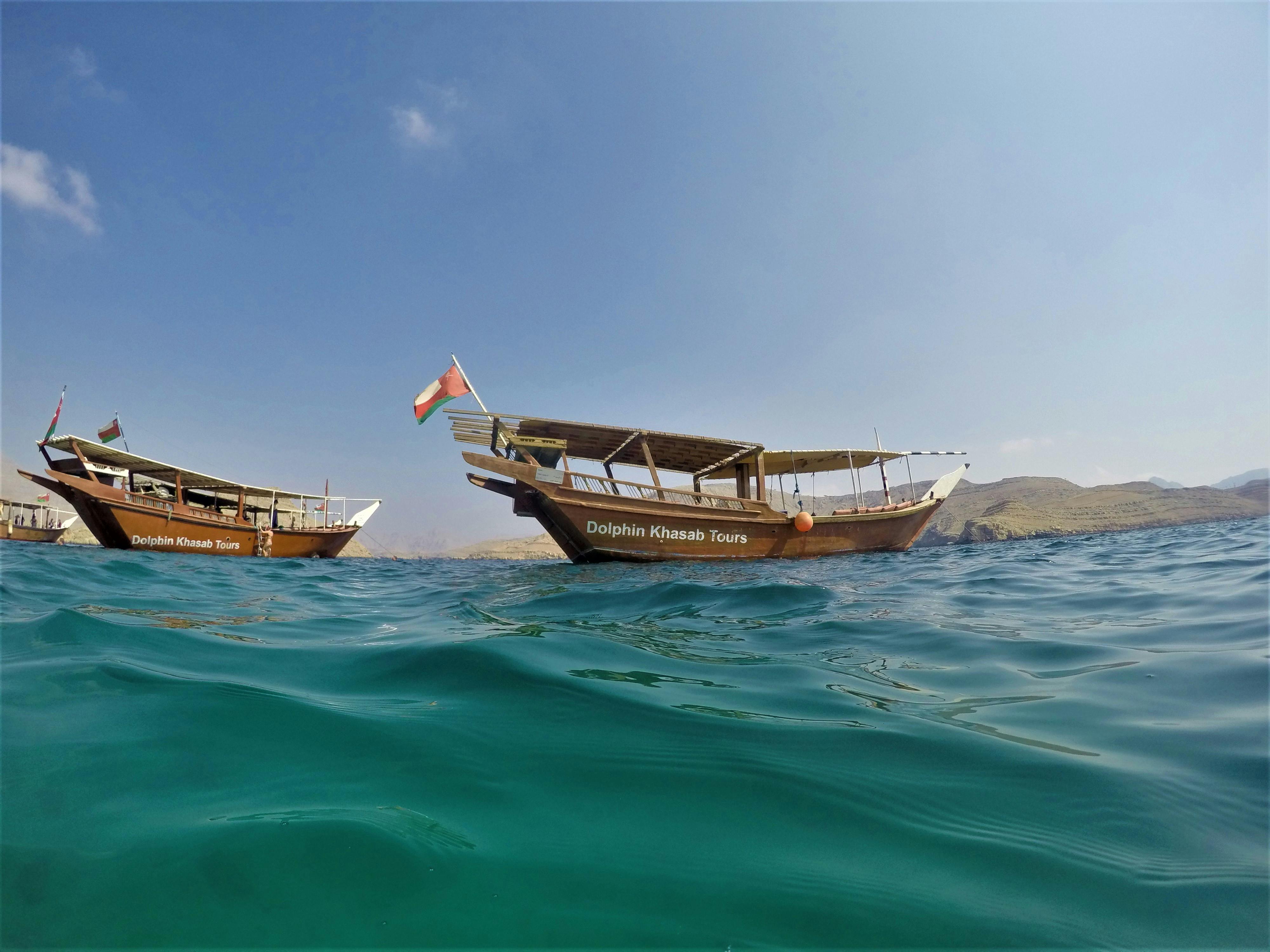 Private full-day dhow cruise from Khasab