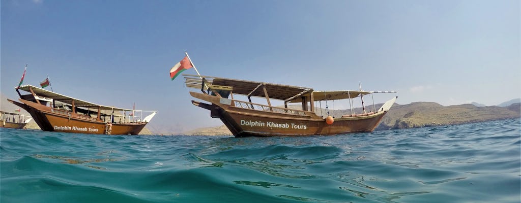 Private full-day dhow cruise from Khasab