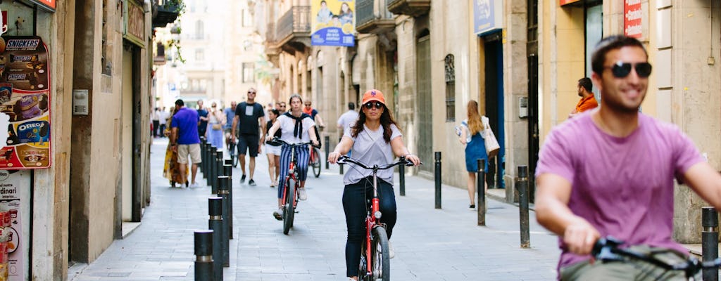 Recorrido en bicicleta por Barcelona en grupo pequeño