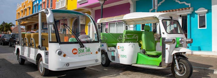Kralendijk stadstour per tuktuk