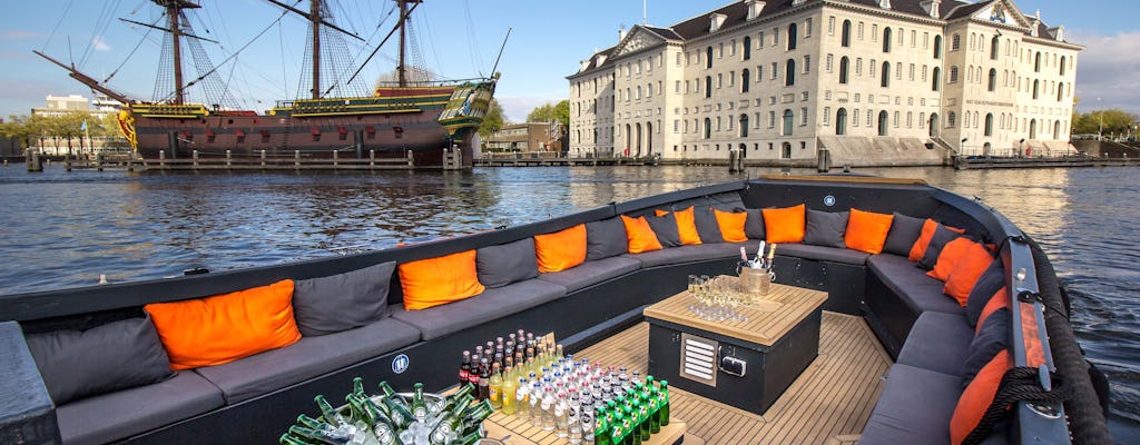 Luxury canal cruise from the Anne Frank House