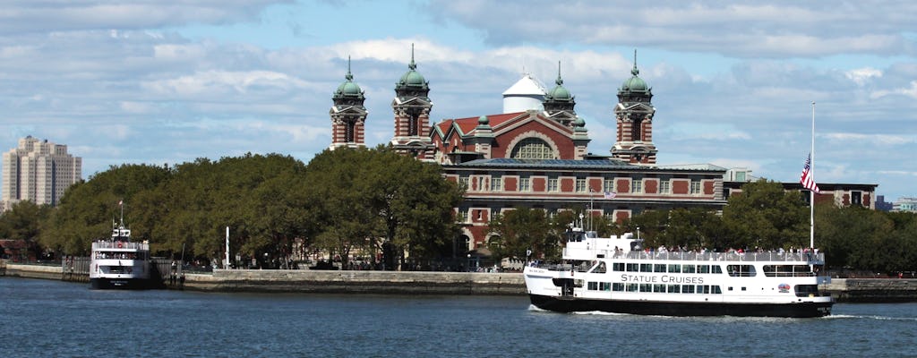 Visite gourmande sur la liberté avec la statue de la Liberté et Ellis Island