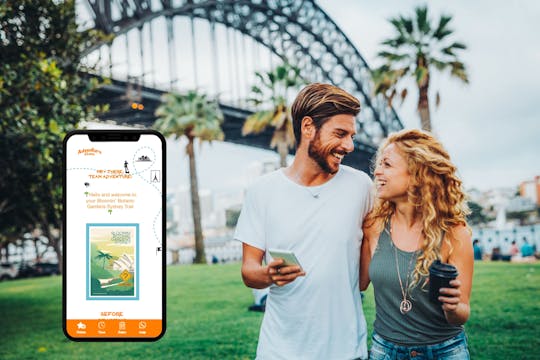 Sydney Royal Botanic Gardens clue hunt trail